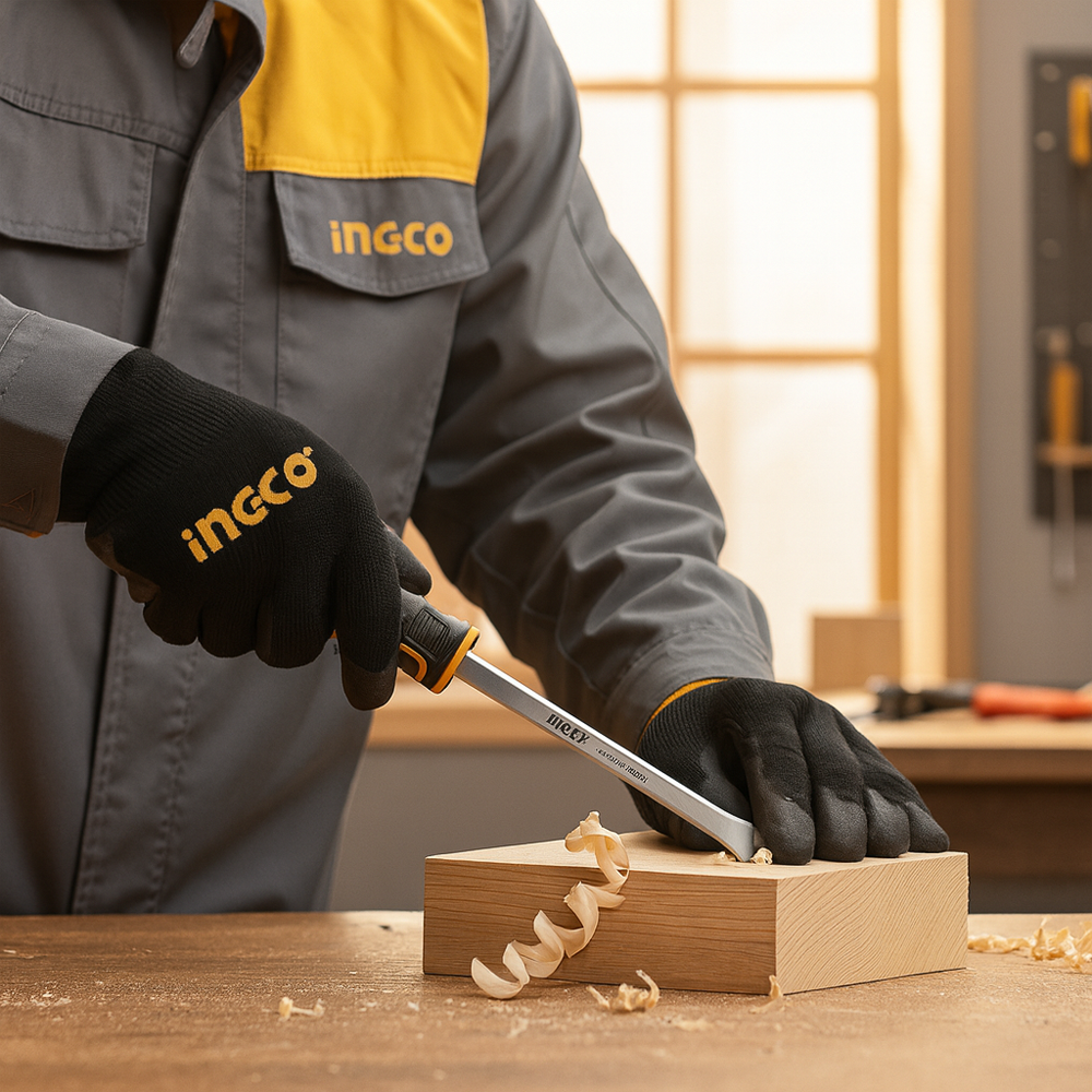 KIT 10 HERRAMIENTAS PROFESIONALES PARA CARPINTERÍA INGCO COS230906 - 6