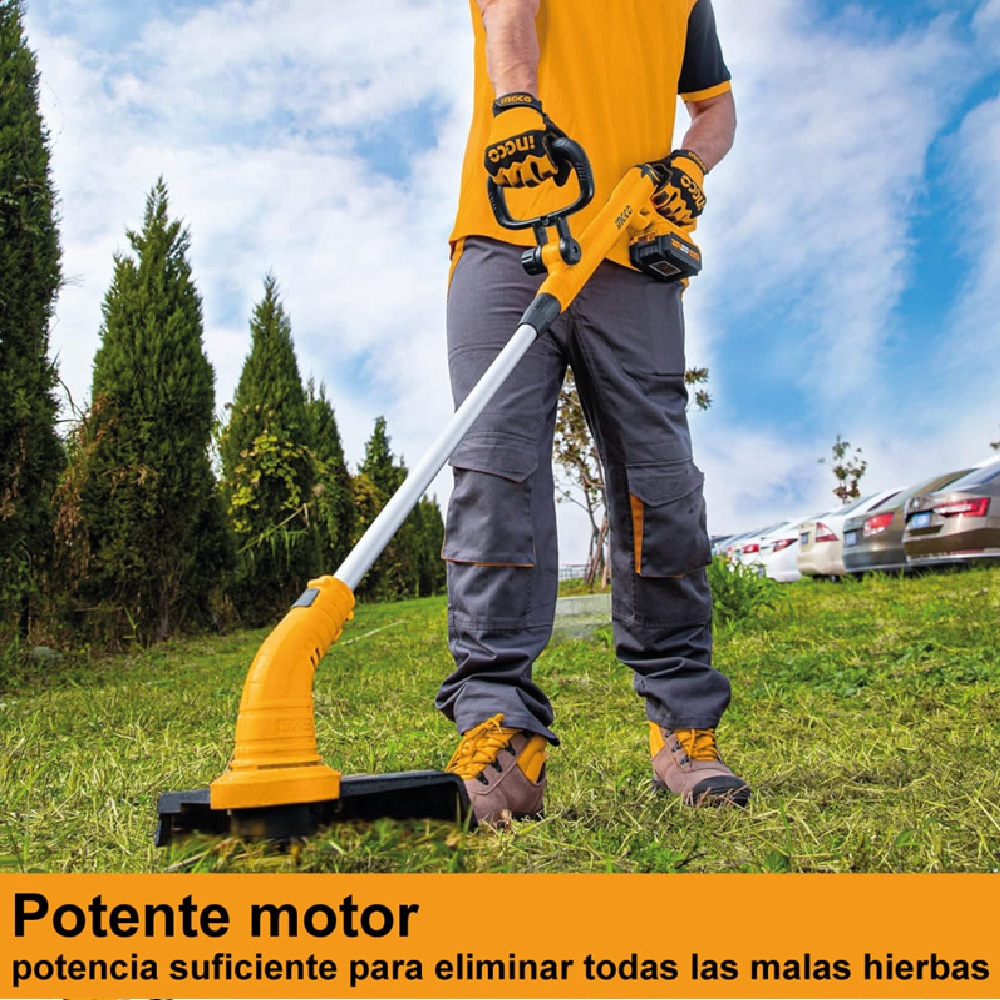 CORTADORA DE CÉSPED INGCO 20V 300MM CGTLI20018 - 7