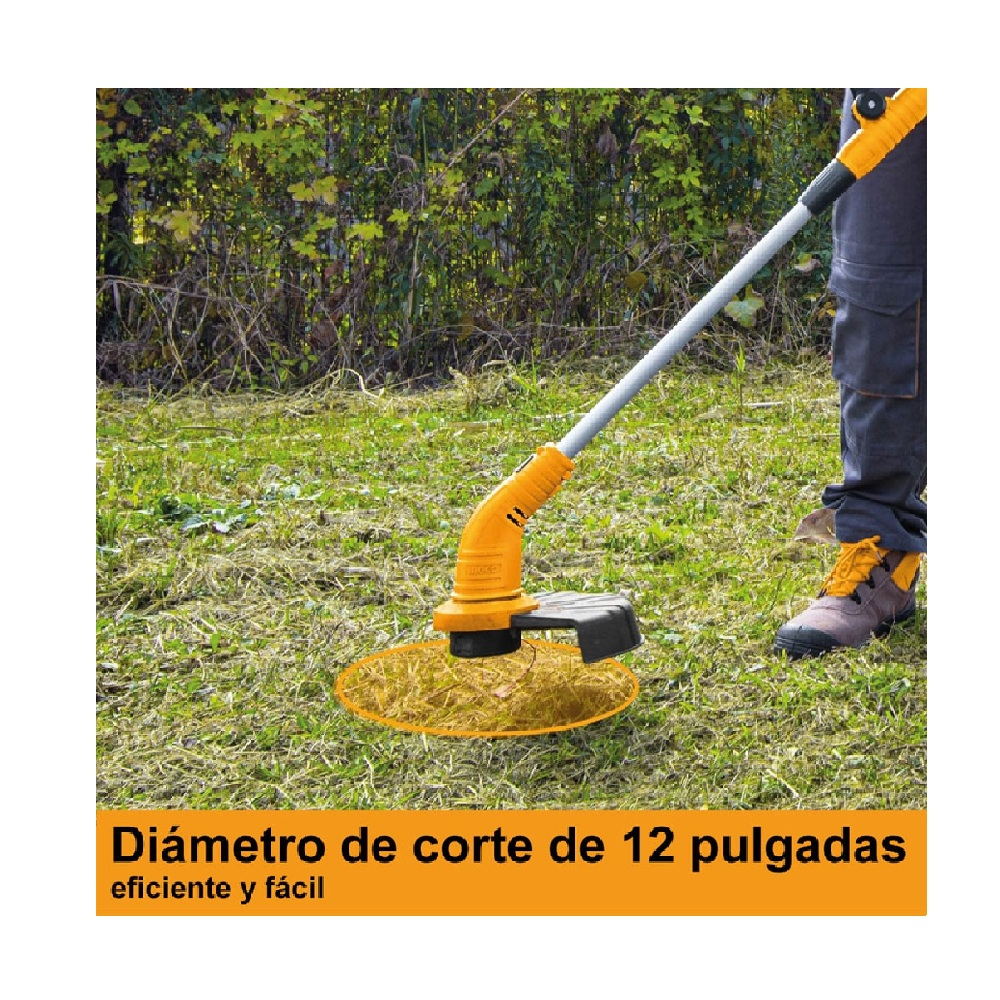 CORTADORA DE CÉSPED INGCO 20V 300MM CGTLI20018 - 8