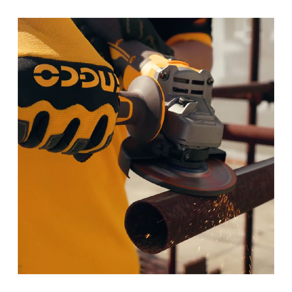 AMOLADORA ANGULAR BRUSHLESS INGCO 20V 1000W 4 1/2″ 115MM + BATERÍA 4.0AH + CARGADOR CAGLI271531 - 6