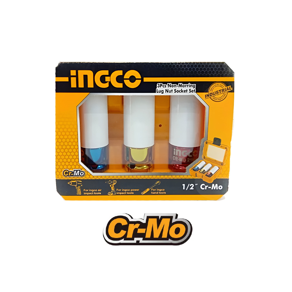 SET 3 DADOS PARA LLANTAS 1/2' INGCO HNMLNS031 - 2