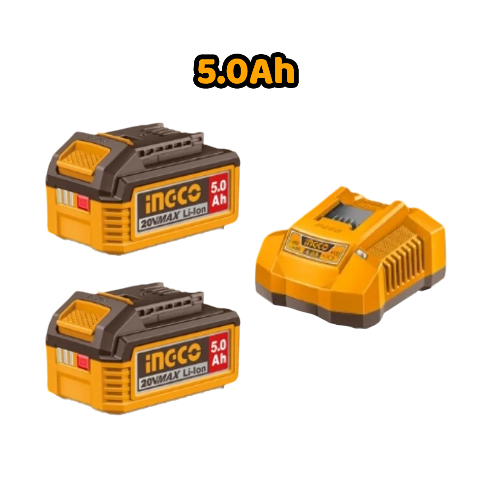 MARTILLO DEMOLEDOR BRUSHLESS INGCO 20V 35MM 16J SDS HEX + 2 BATERÍAS 5.0AH CDBLI203582 - 3