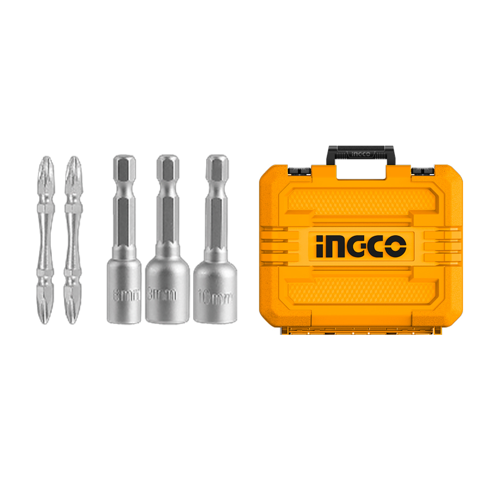 ATORNILLADOR DE IMPACTO BRUSHLESS INGCO 20V 285NM + 2 BATERÍAS 2.0AH CIRLI2028 - 4