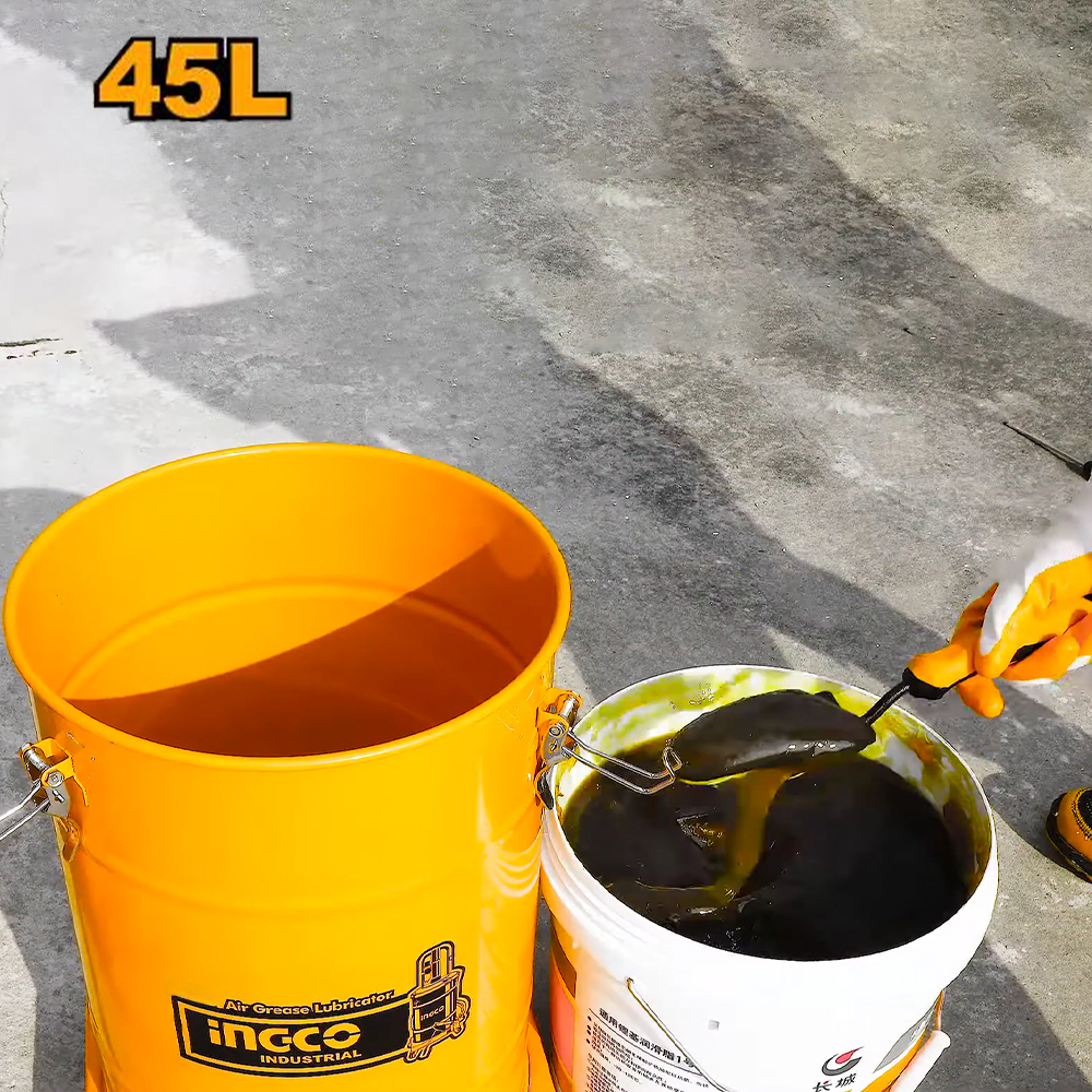 ENGRASADORA NEUMÁTICA INGCO 45L AGL02451 - 3