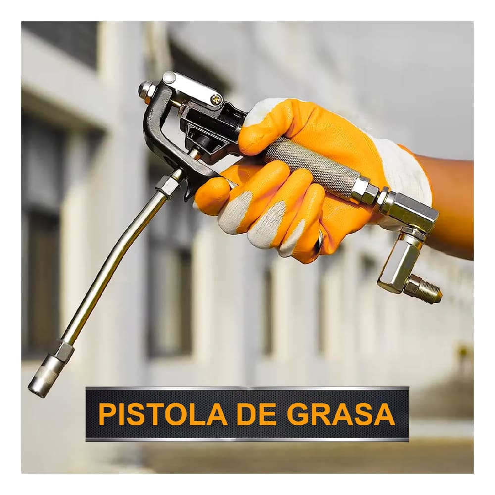 ENGRASADORA NEUMÁTICA INGCO 45L AGL02451 - 6