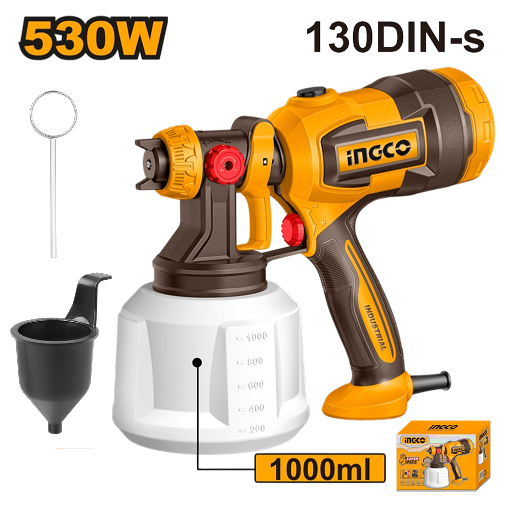 PISTOLA PARA PINTAR ELÉCTRICA INGCO 530W SPG4506 - 1