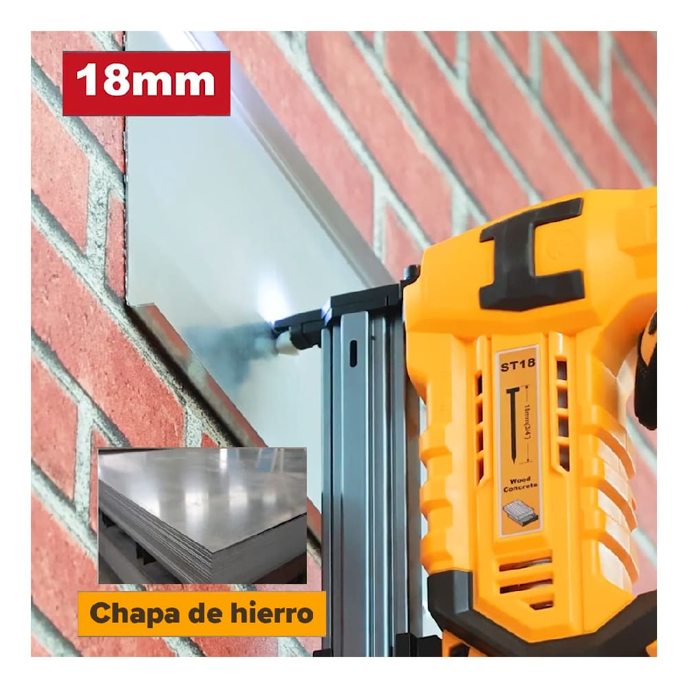 CLAVADORA INGCO 20V 18MM + BATERÍA + CARGADOR CSTLI3808 - 7
