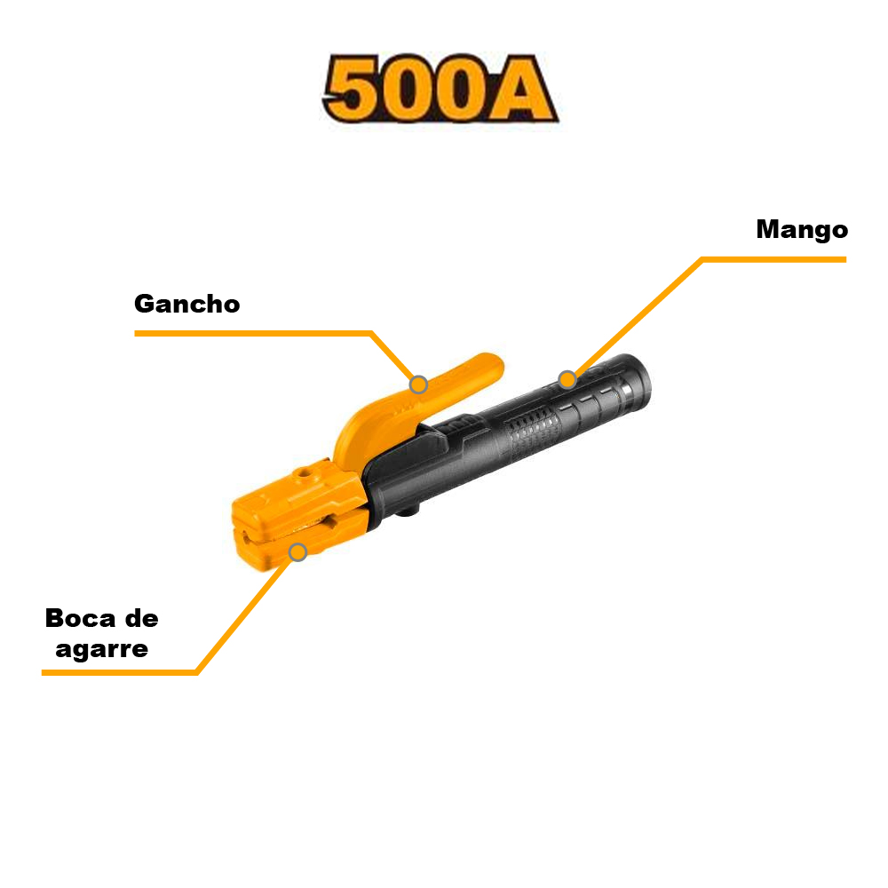 PORTA ELECTRODOS INGCO 500A WAH5008 - 2