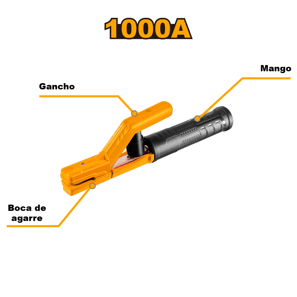 PORTA ELECTRODOS INGCO 1000A WAH10008 - 2