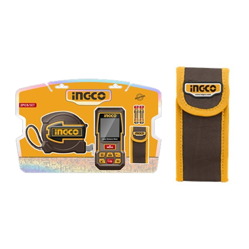 KIT MEDIDOR DE DISTANCIA LÁSER INGCO 70M + WINCHA 5MX32MM HLDD241201 - 8