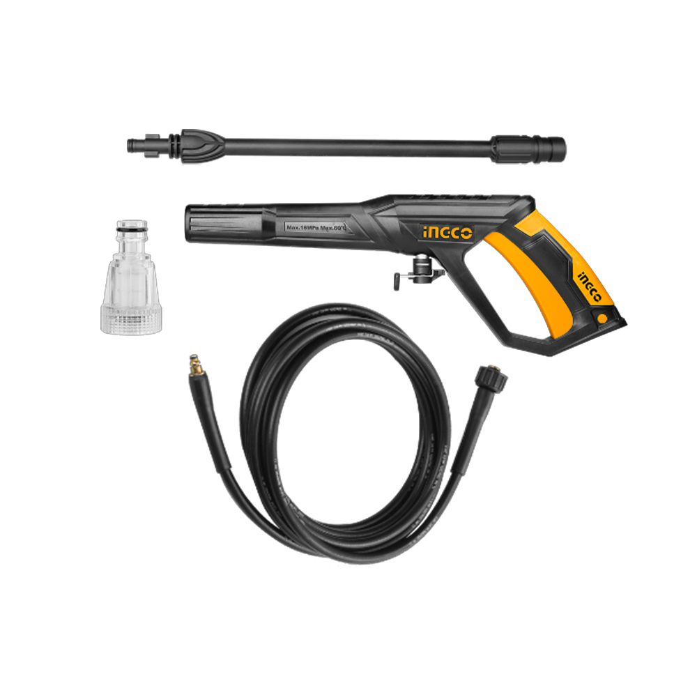 COMBO PULIDORA INGCO 1400W 7' AP140016 + HIDROLAVADORA INGCO 1400W 130 BAR HPWR14008 - 6