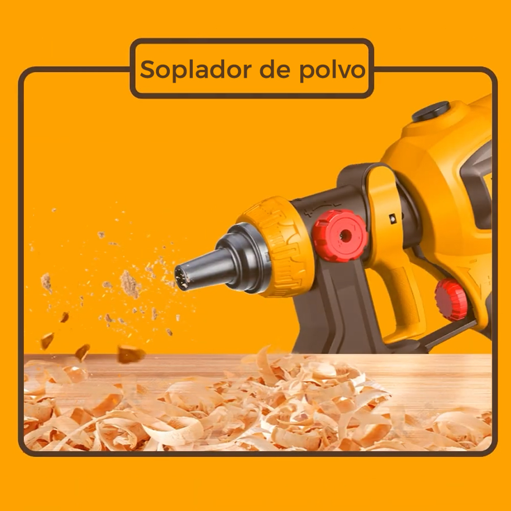 PISTOLA PARA PINTAR TANQUE INOXIDABLE ELÉCTRICA INGCO 530W SPG45061 - 7