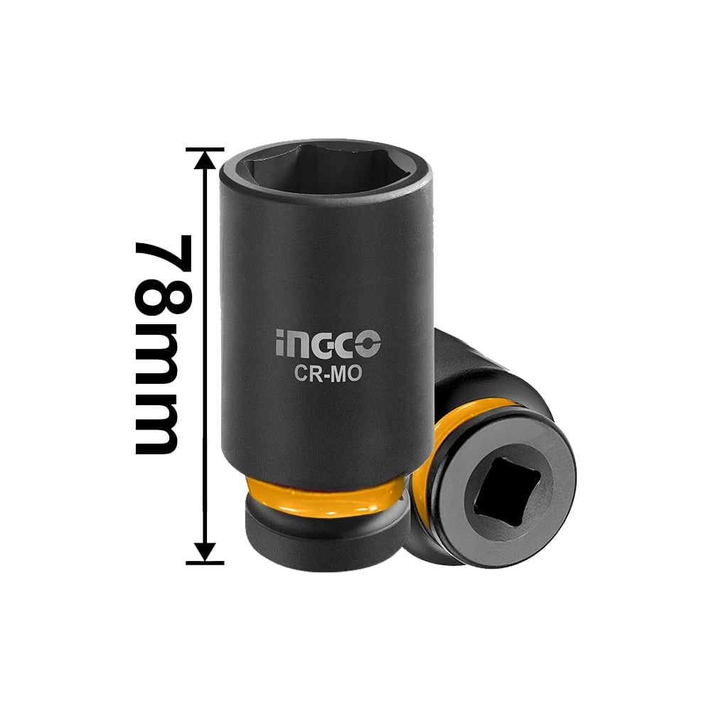 SET 20 DADOS DE IMPACTO INGCO 1/2' HKISSD12203L - 4