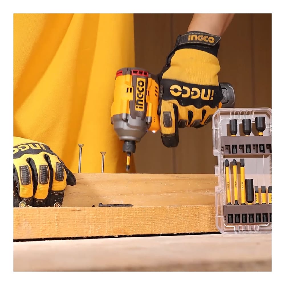 ATORNILLADOR DE IMPACTO BRUSHLESS INGCO 16V 170NM + 2 BATERÍAS 2.0AH + 1 CARGADOR COSLI241083 - 5
