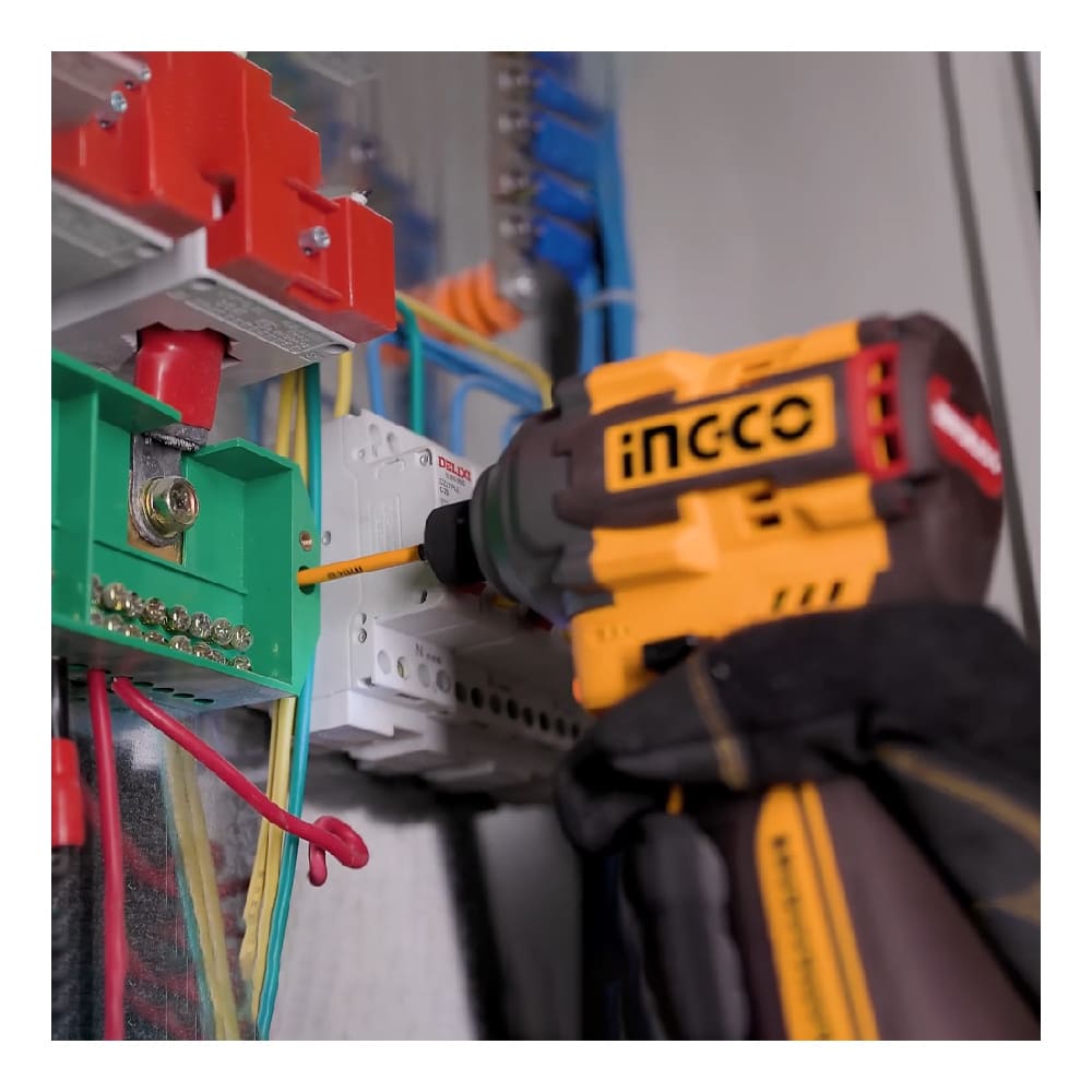ATORNILLADOR DE IMPACTO BRUSHLESS INGCO 16V 170NM + 2 BATERÍAS 2.0AH + 1 CARGADOR COSLI241083 - 6