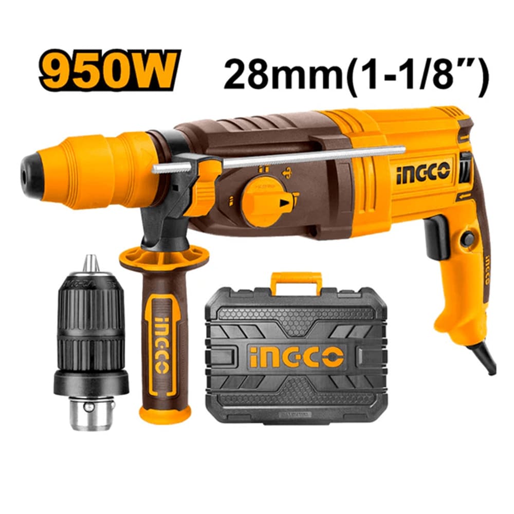 ROTOMARTILLO INGCO 950W SDS PLUS RGH9528-2 - 1