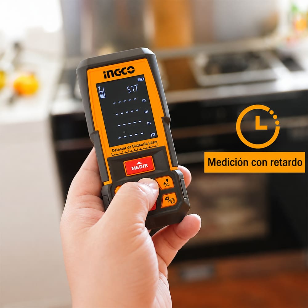 MEDIDOR DE DISTANCIA LÁSER INGCO 110M HLDD10089 - 5