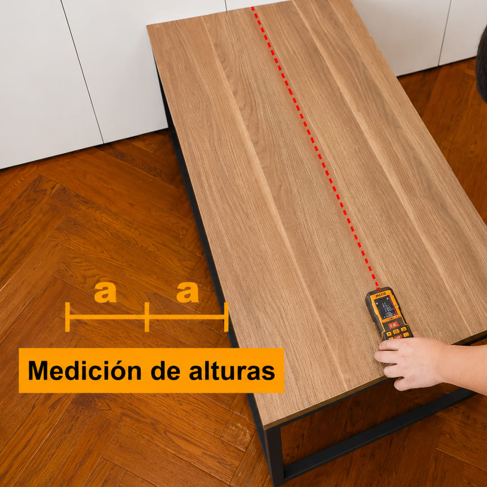 MEDIDOR DE DISTANCIA LÁSER INGCO 110M HLDD10089 - 7