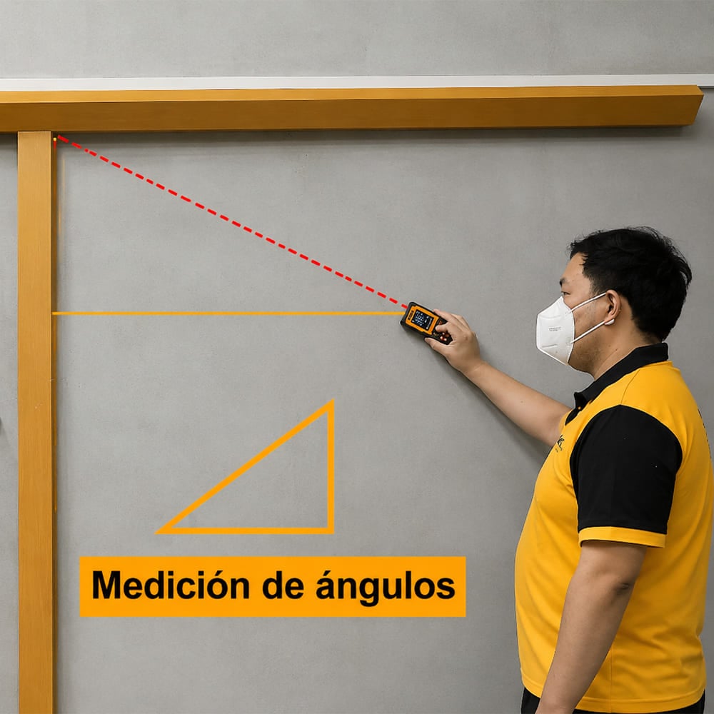 MEDIDOR DE DISTANCIA LÁSER INGCO 110M HLDD10089 - 8