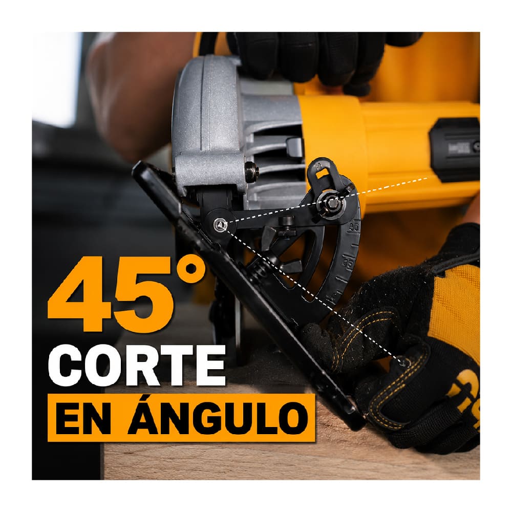SIERRA CIRCULAR INGCO 1200W 185MM 7 1/4' CS18578 - 7