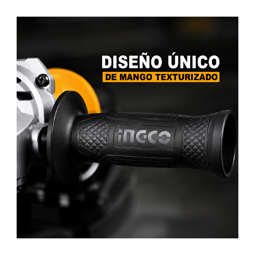 AMOLADORA ANGULAR INGCO 900W 5' 125MM AG900285 - 4