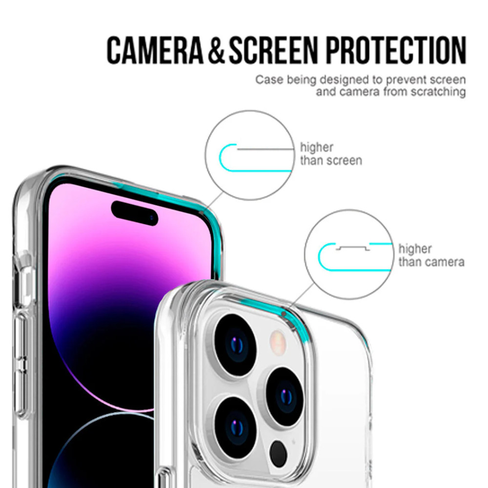 CASE TRANSPARENTE COMPATIBLE CON IPHONE 16 PRO MAX SPACE - 2