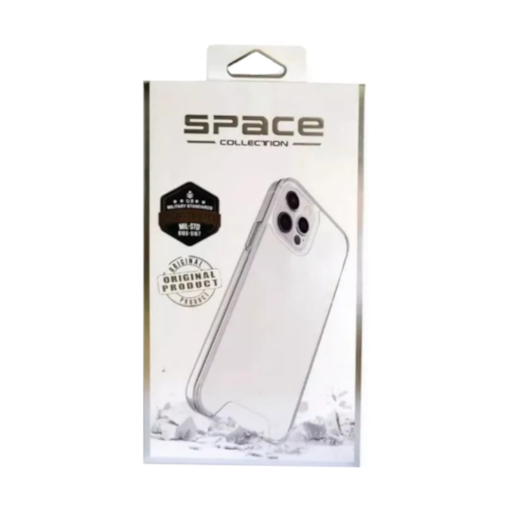 CASE TRANSPARENTE COMPATIBLE CON IPHONE 16 PRO MAX SPACE - 4