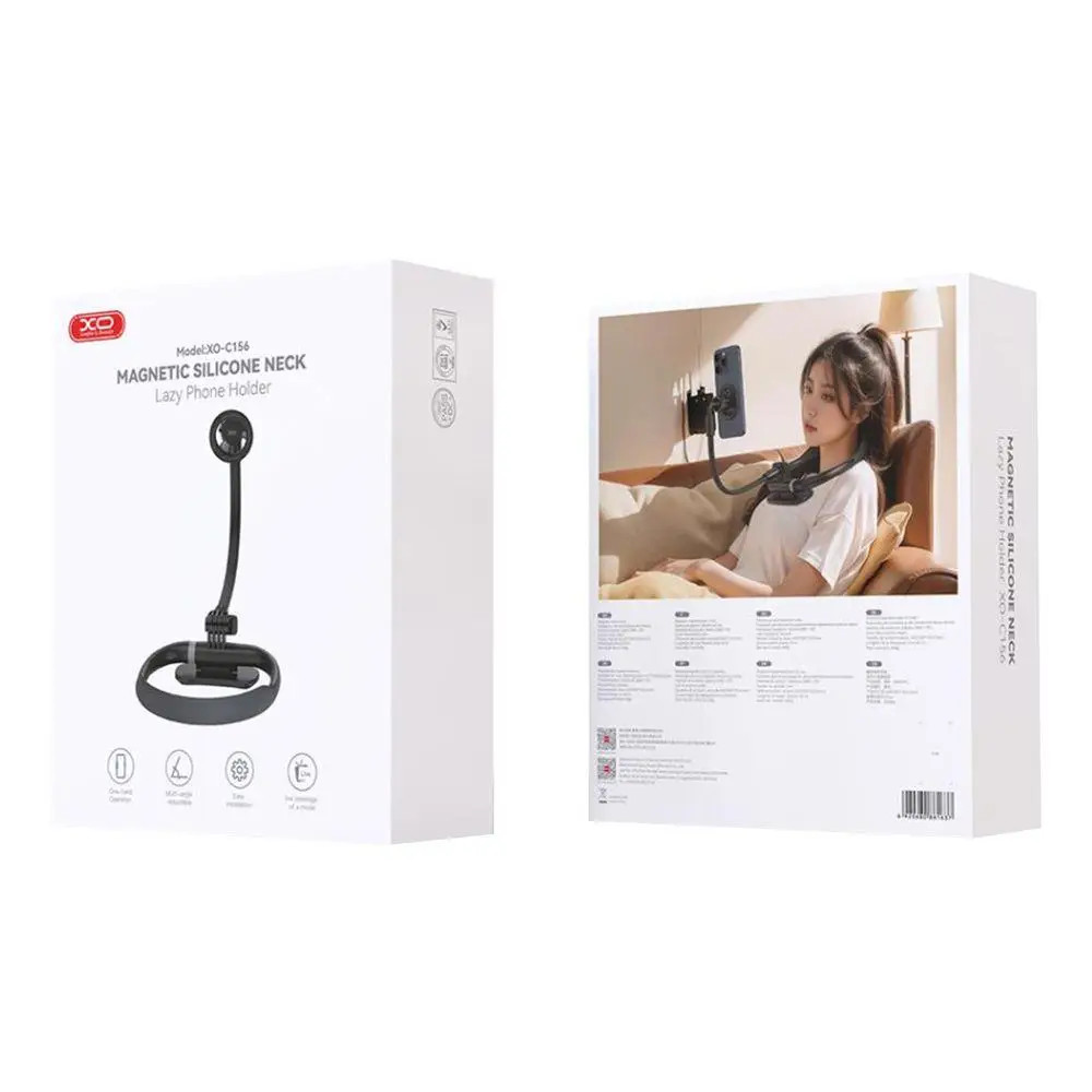 HOLDER MAGNÉTICO PARA MONTAJE EN CUELLO XO-C156 SOPORTE DE CELULAR O TABLET - 4