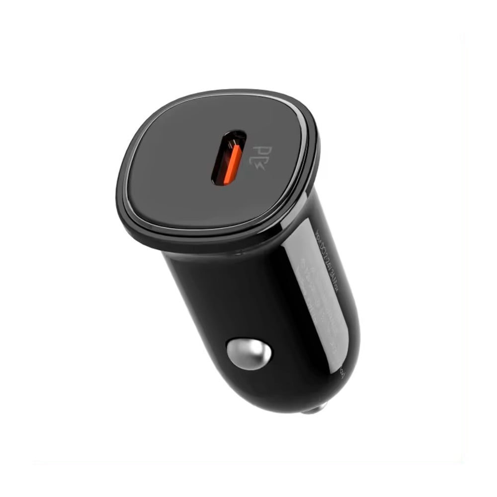 CARGADOR DE CELULAR PARA AUTOMÓVIL LDNIO C105 DE CARGA RÁPIDA 30W USB-C INCLUYE CABLE TIPO C - 1