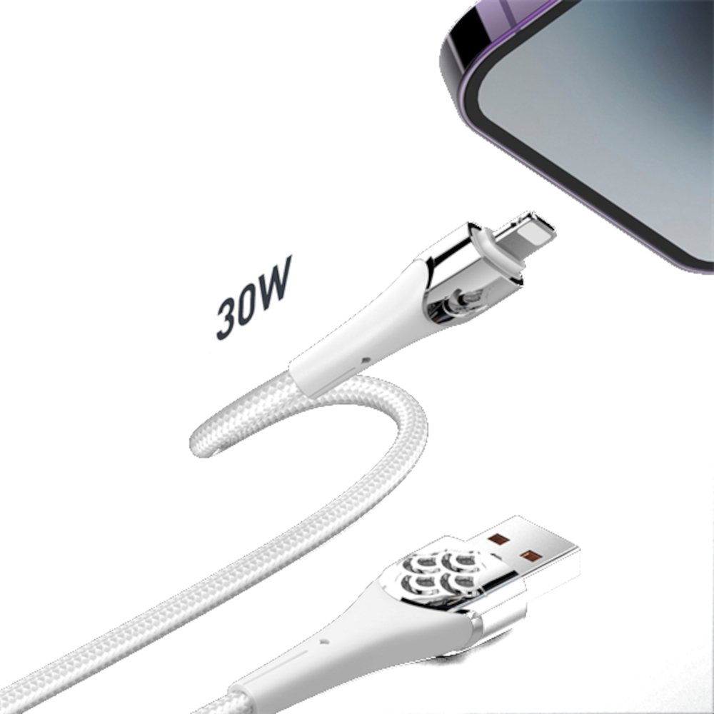 CABLE PARA IPHONE LDNIO LS862 USB-A A LIGHTNING (2 M) - 3