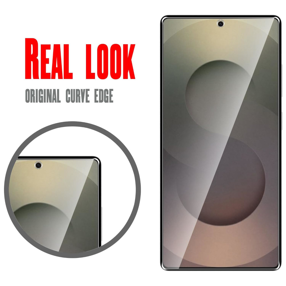 PROTECTOR DE PANTALLA PARA SAMSUNG GALAXY S25 ULTRA LECTOR DE HUELLA MICA DE VIDRIO TRANSAPARENTE - 3
