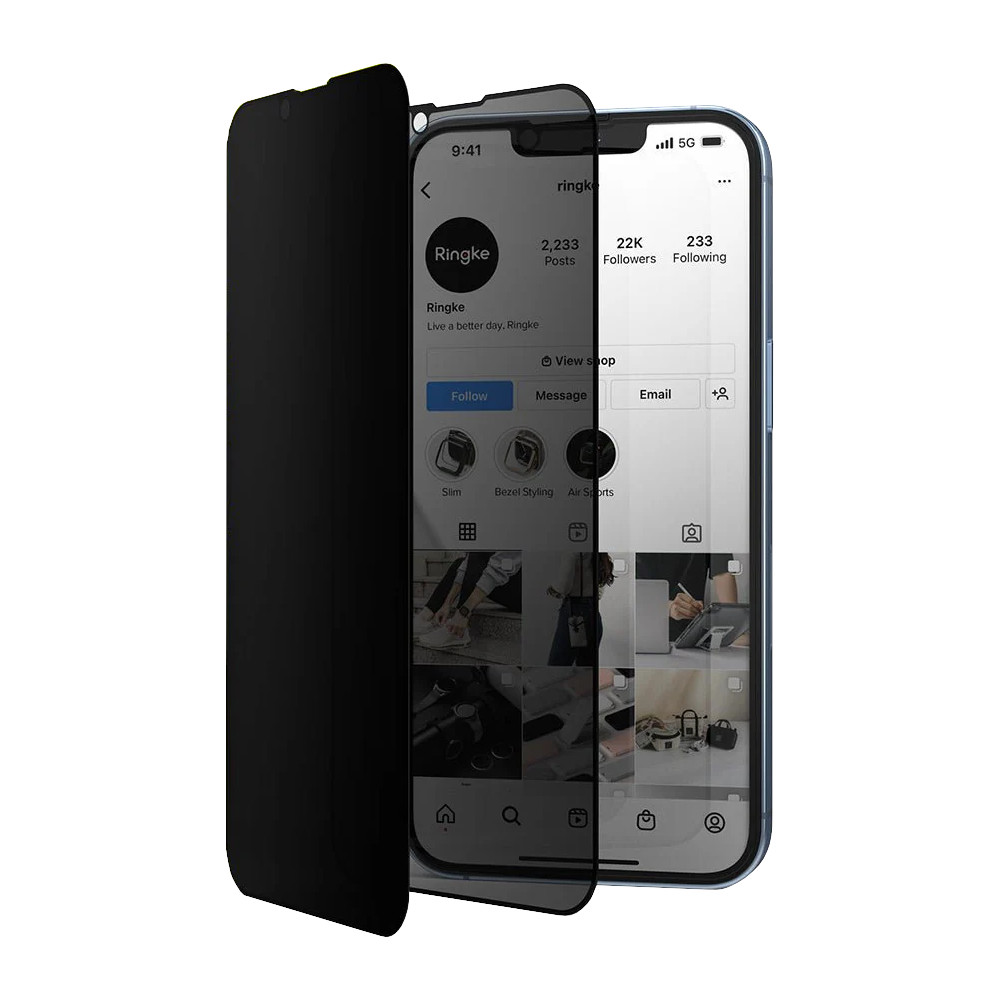 PROTECTOR DE PANTALLA PARA IPHONE 13 PRO ANTI ESPÍA MICA DE VIDRIO MATE - 1