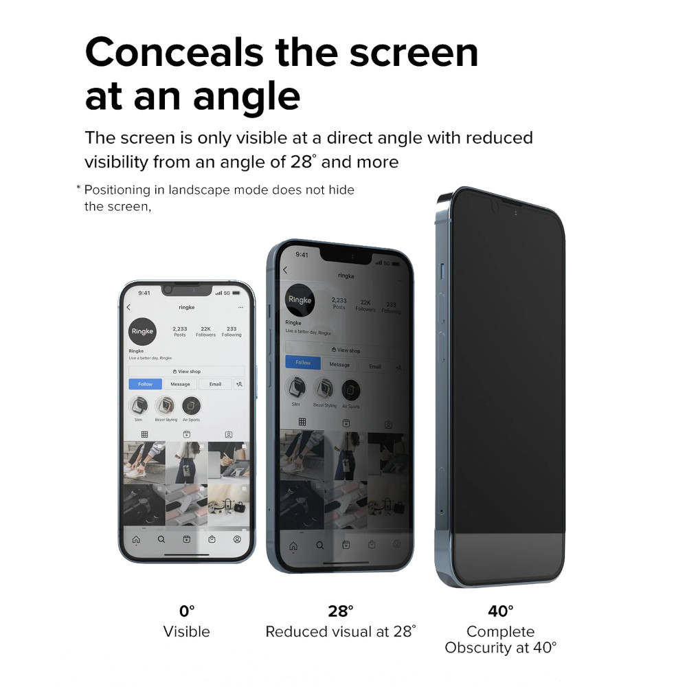 PROTECTOR DE PANTALLA PARA IPHONE 13 PRO ANTI ESPÍA MICA DE VIDRIO MATE - 2