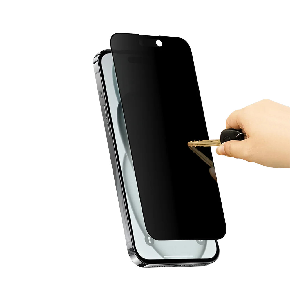 PROTECTOR DE PANTALLA PARA IPHONE 14 PRO ANTI ESPÍA MICA DE VIDRIO MATE - 3