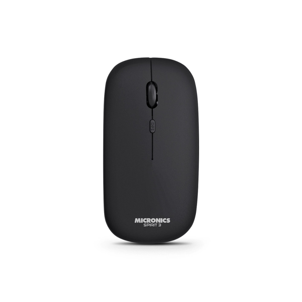 TECLADO Y MOUSE INALÁMBRICOS MICRONICS WT800-3M RECARGABLE BT WIRELESS 2.4 G - 3
