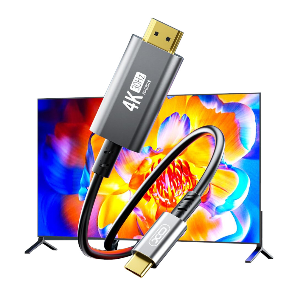 ADAPTADOR TIPO C A HDMI XO-GB019 SOPORTA 4K 60HZ - 3