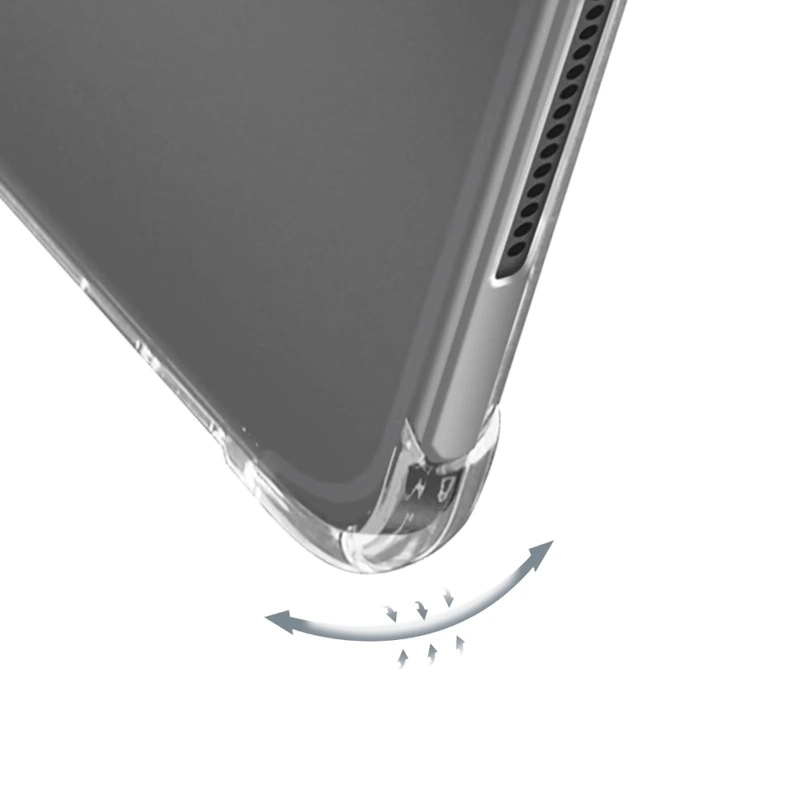 CASE COMPATIBLE CON IPAD PRO 13 (M4) TPU ANTISHOCK TRANSPARENTE - 3