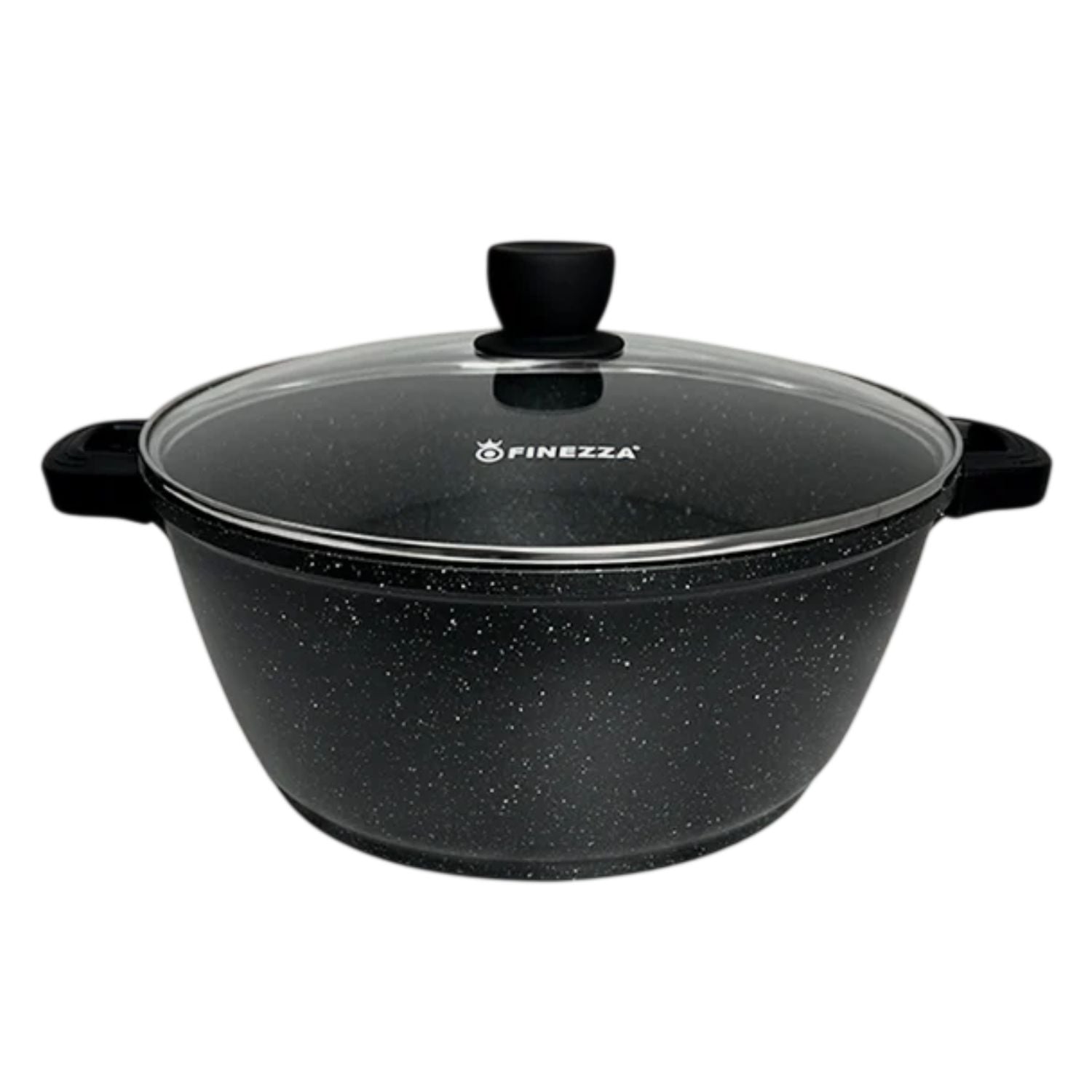 SET OLLAS FINEZZA FZ-X1725MC NEGRO ULTRA GRANITO 9 PZAS - 2
