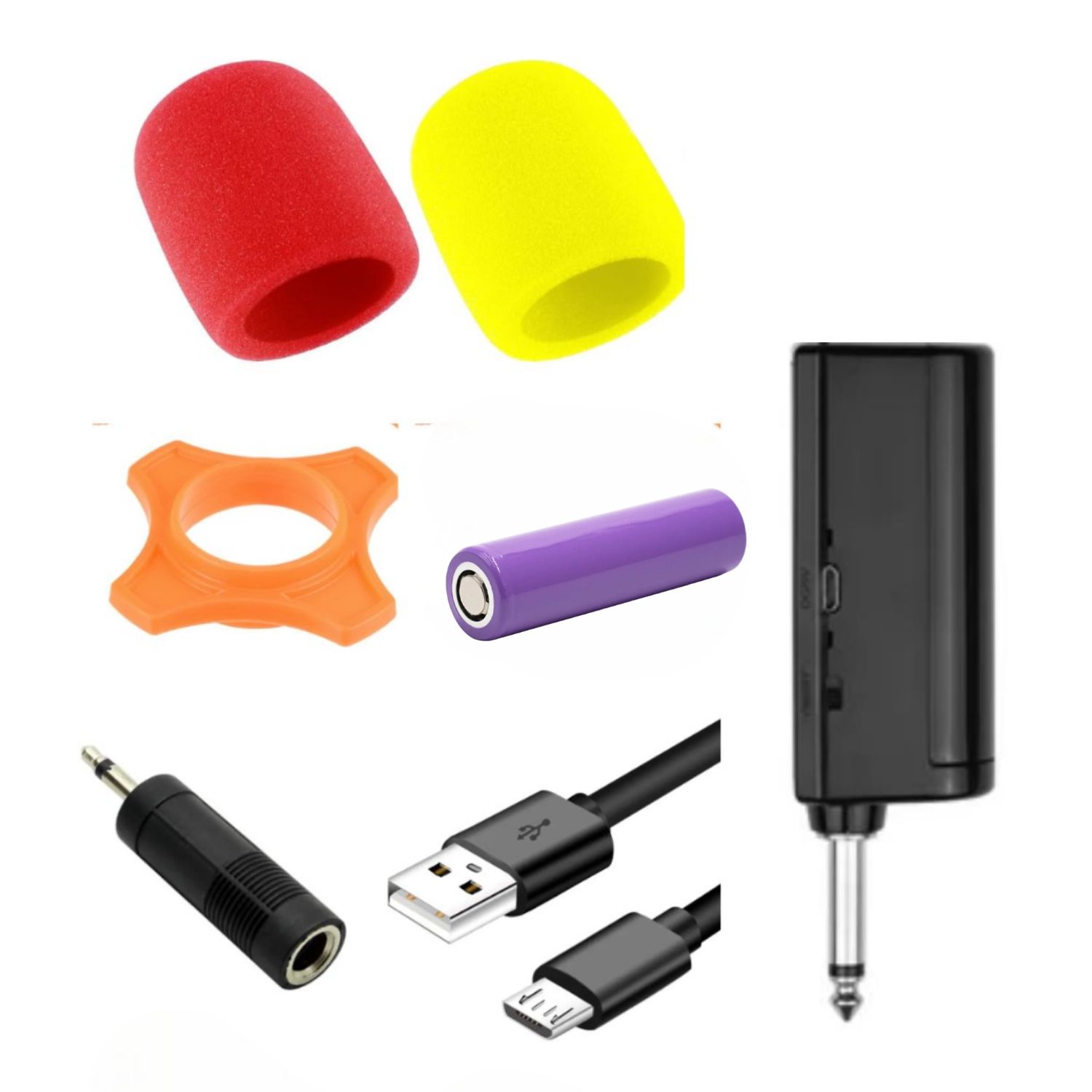 MICRÓFONO INALÁMBRICO RECARGABLE MAXTRON MX 768WL SHOWMAN WIFI 2.4 - 4
