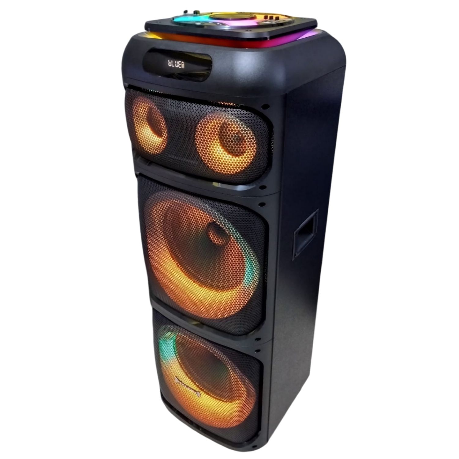 PARLANTE HALION MONSTER HA-1242  2X12' BLUETOOTH CON LUCES RGB Y ALTA POTENCIA - 3