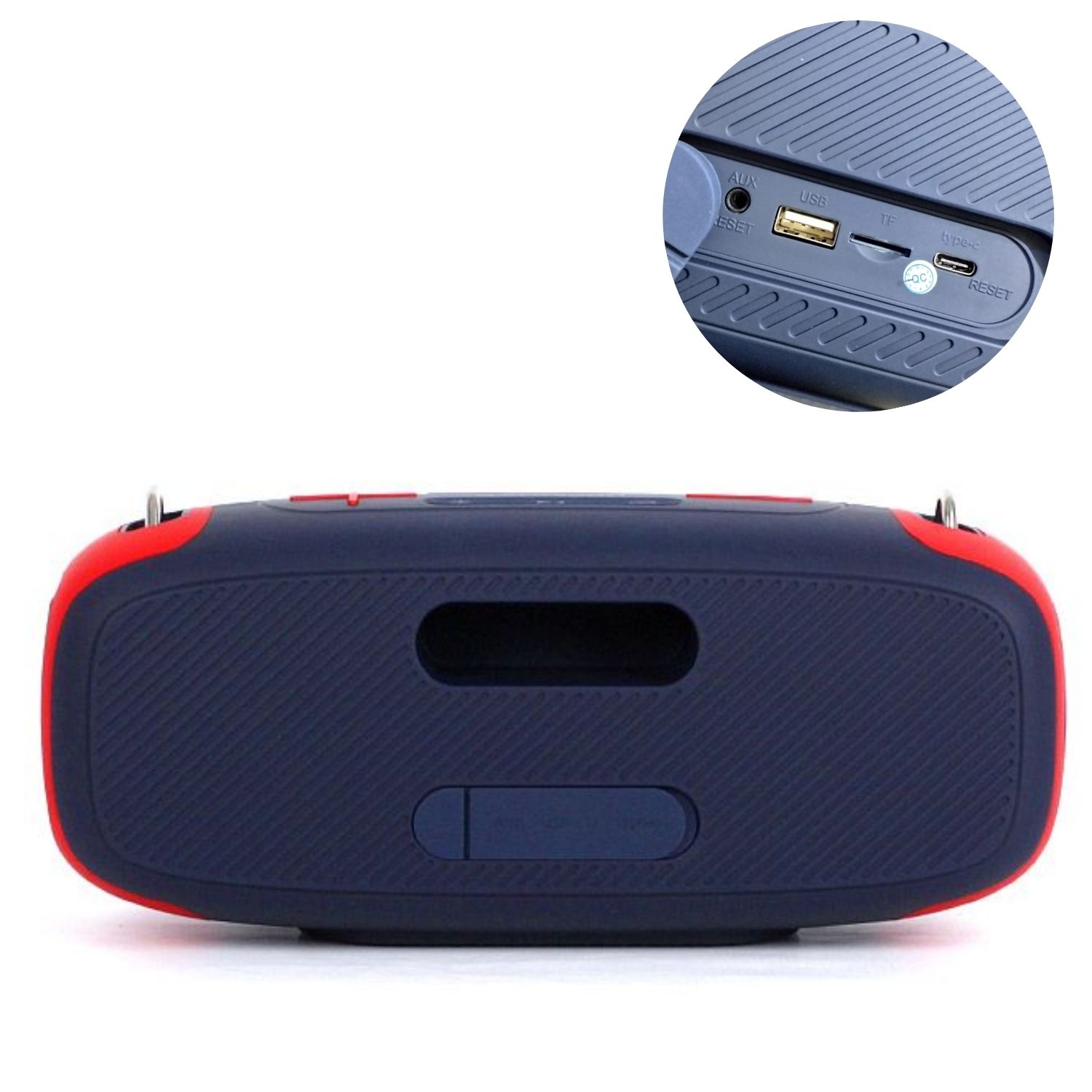PARLANTE PORTÁTIL HOPESTAR HO A30 AZUL 70 WATTS PROTECCIÓN IPX5 LUCES LED - 5