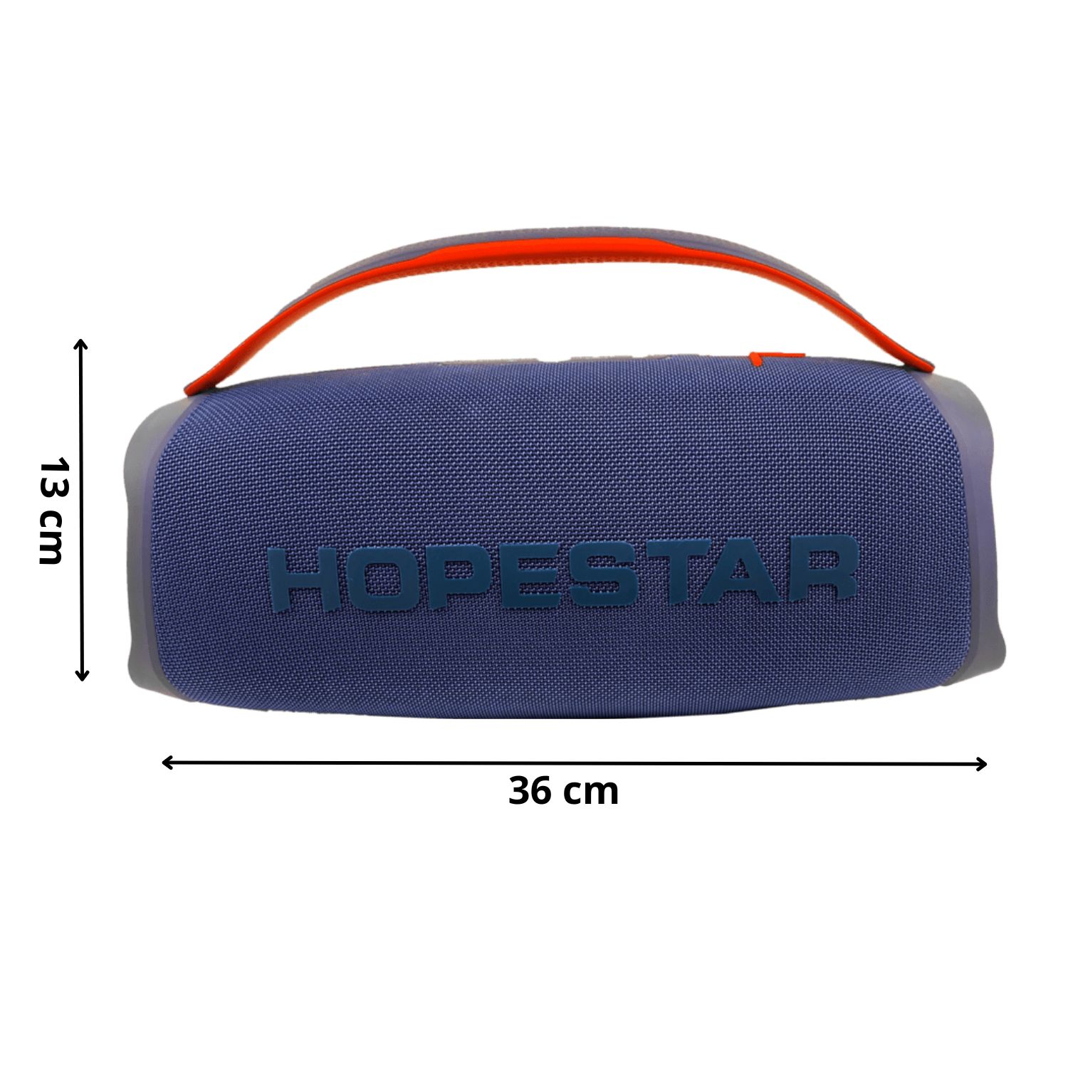 PARLANTE PORTÁTIL HOPESTAR HO A40 AZUL 70 WATTS PROTECCIÓN IPX6 LED RAINBOW - 6