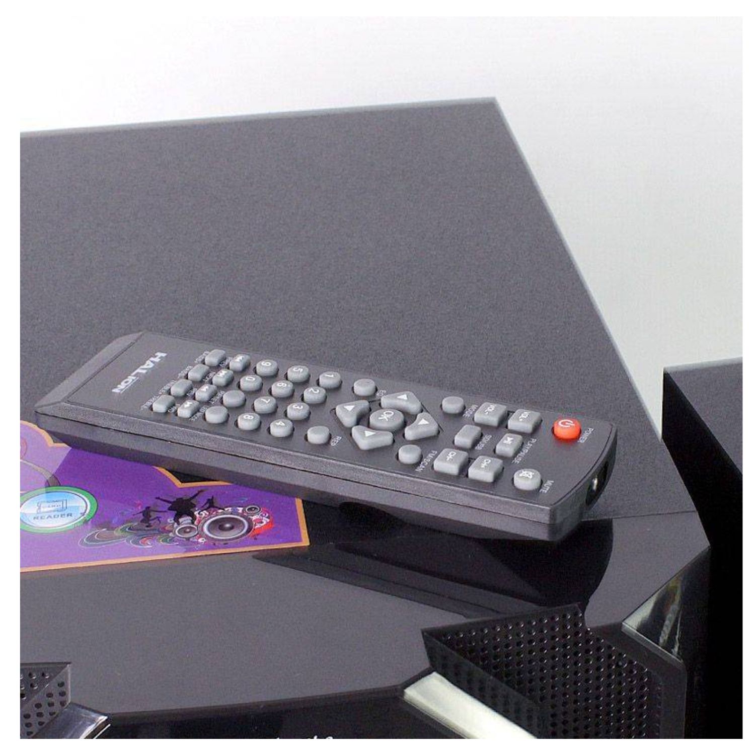 PARLANTE HALION HA-K84 MARTE 2.1 CON SUBWOOFER 8' LUCES LED USB SD BT FM - 3