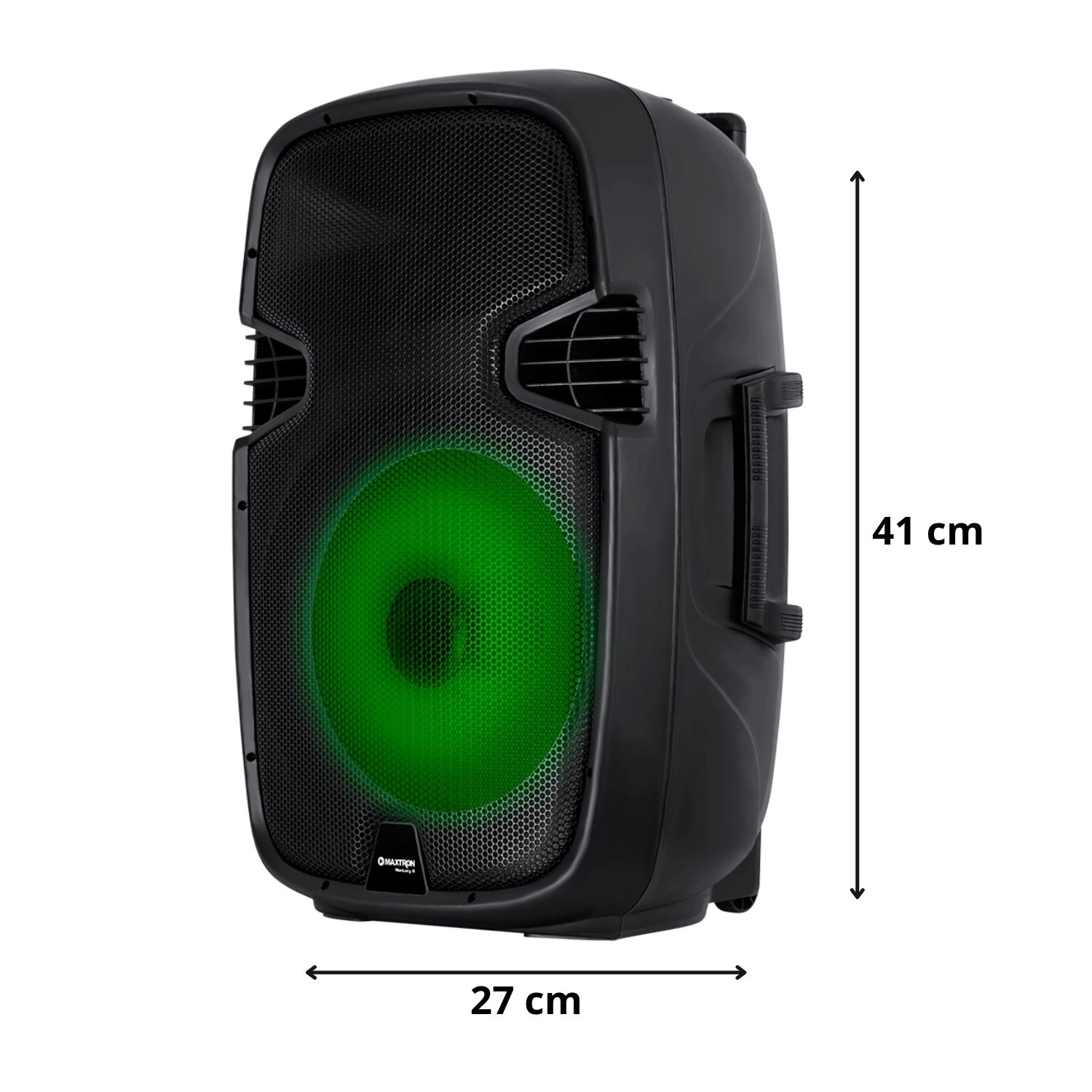 PARLANTE MAXTRON MERKURY MX 1508 USB BT TWS CONEX. AC / 01 MICRÓFONO - 7
