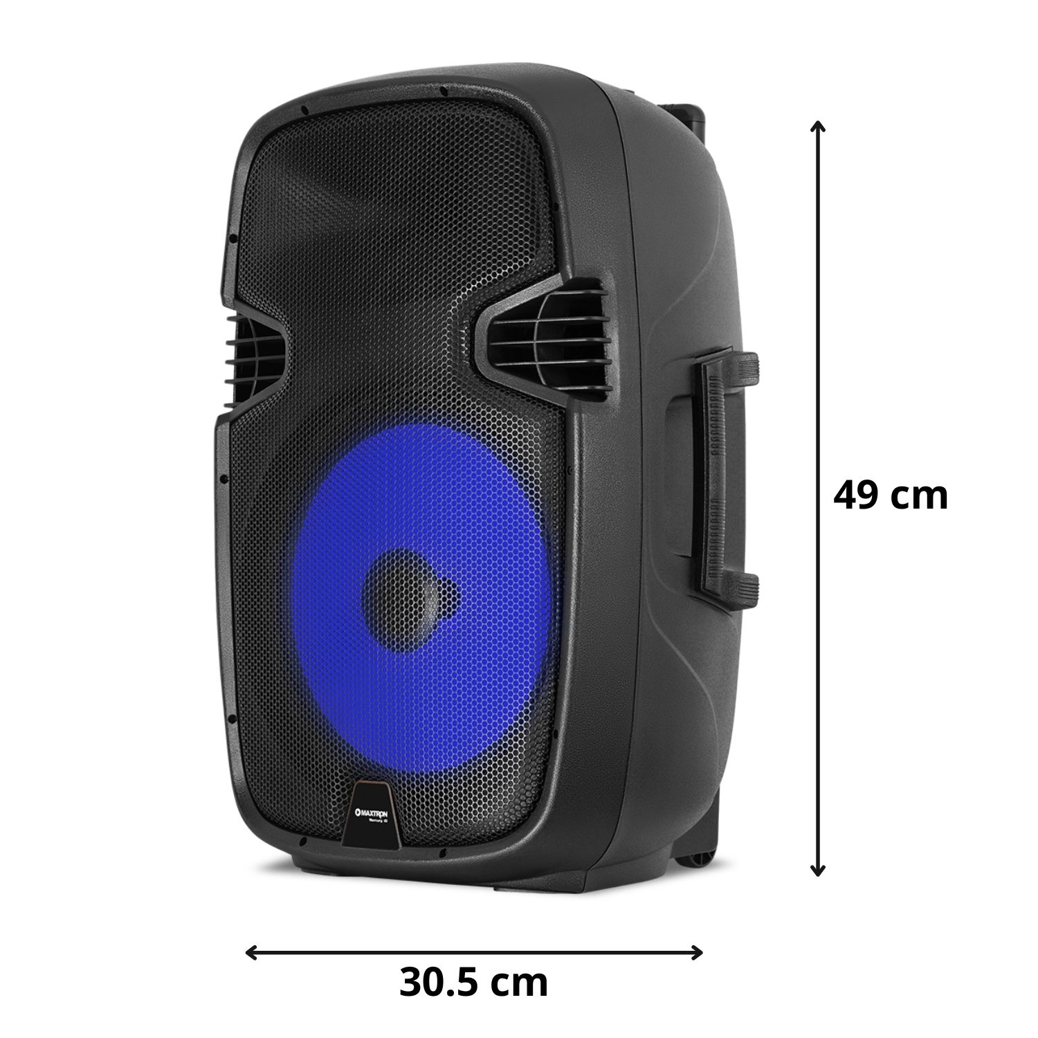 PARLANTE MAXTRON MERKURY MX 1510 USB BT TWS 01 MICRÓFONO CONEX. AC - 7
