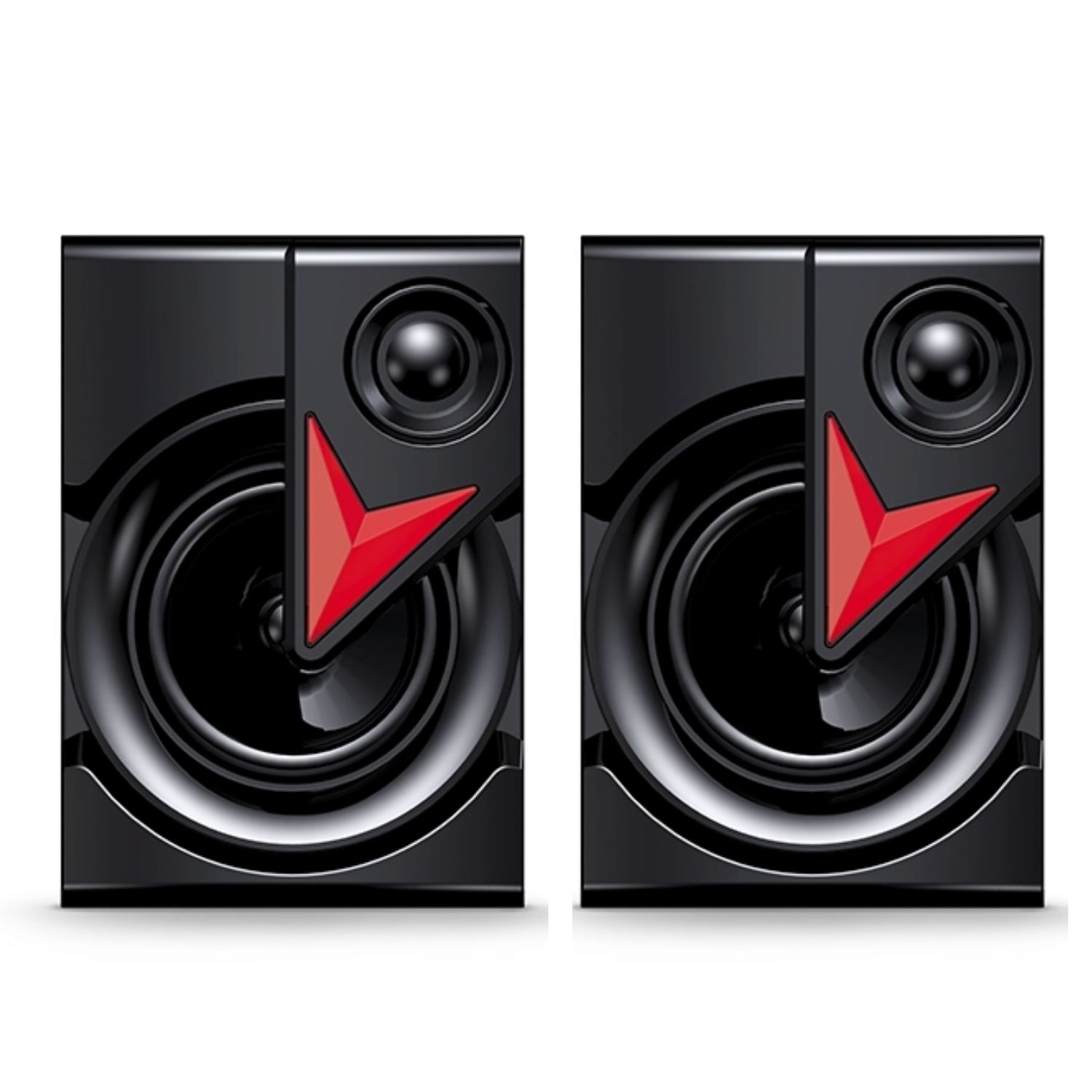 PARLANTE 2,1 MAXTRON MAX S201 SIRIUS SUBWOOFER 4' USB BT AUX - 3