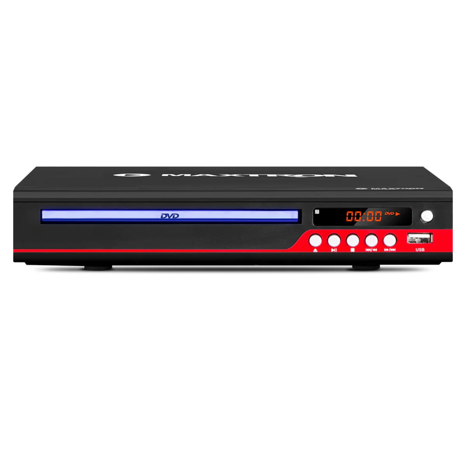 REPRODUCTOR DVD PLAYER MAXTRON DYNAMIC-MX 1808 HDMI LECTOR USB + CONTROL REMOTO - 2