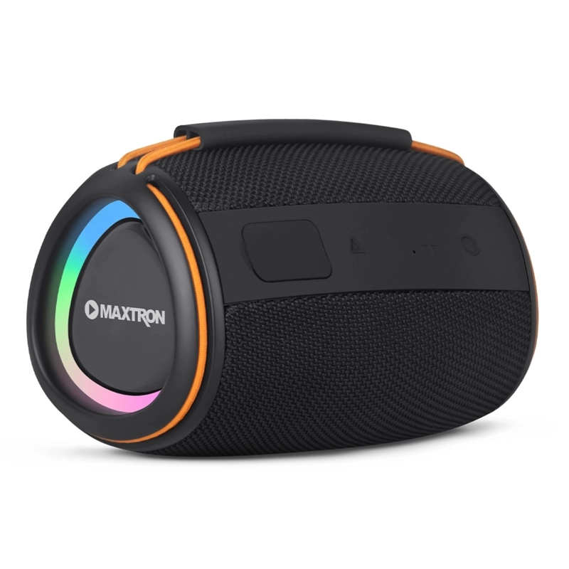 PARLANTE PORTÁTIL MAXTRON MX 301 LUCES RGB BLUETOOTH USB TWS - 2