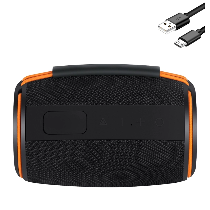 PARLANTE PORTÁTIL MAXTRON MX 301 LUCES RGB BLUETOOTH USB TWS - 4