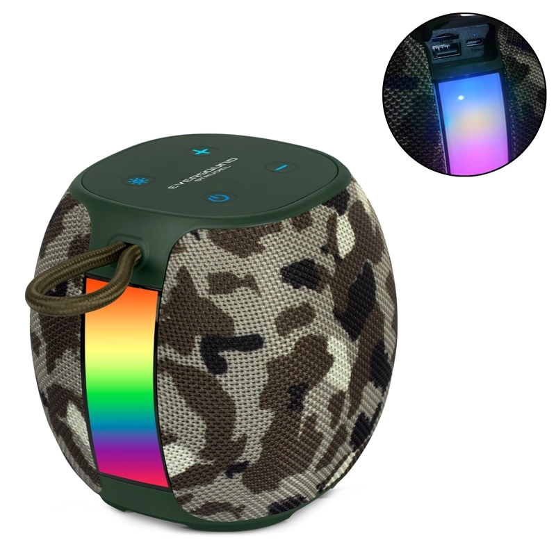 PARLANTE EVERSOUND EV 500A STRUDEL BT USB TWS LUCES RGB - 6